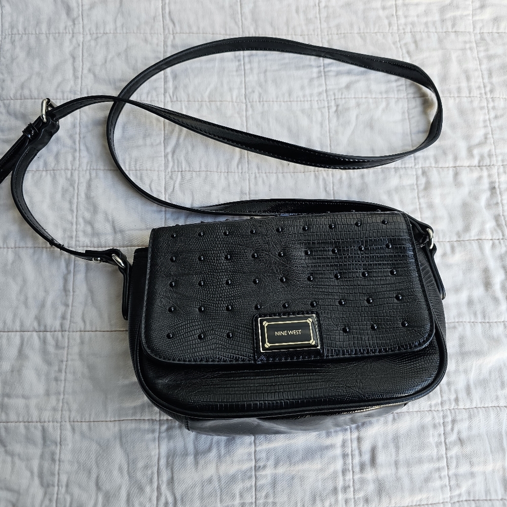 Nine West Black Crossbody Purse